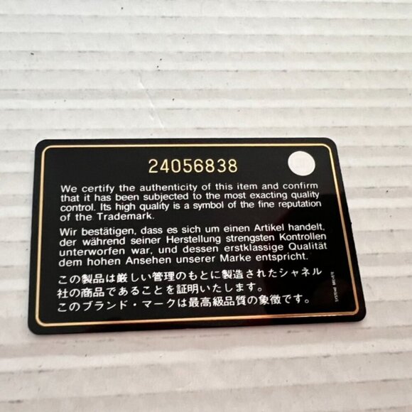 Chanel black leather lambskin leather pocket clutch / laptop sleeve - Picture 9 of 9